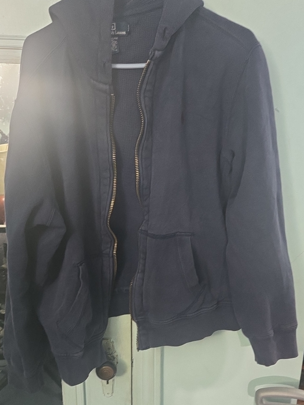 Classic Ralph Lauren Navy Zip-Up Hoodie Jacket